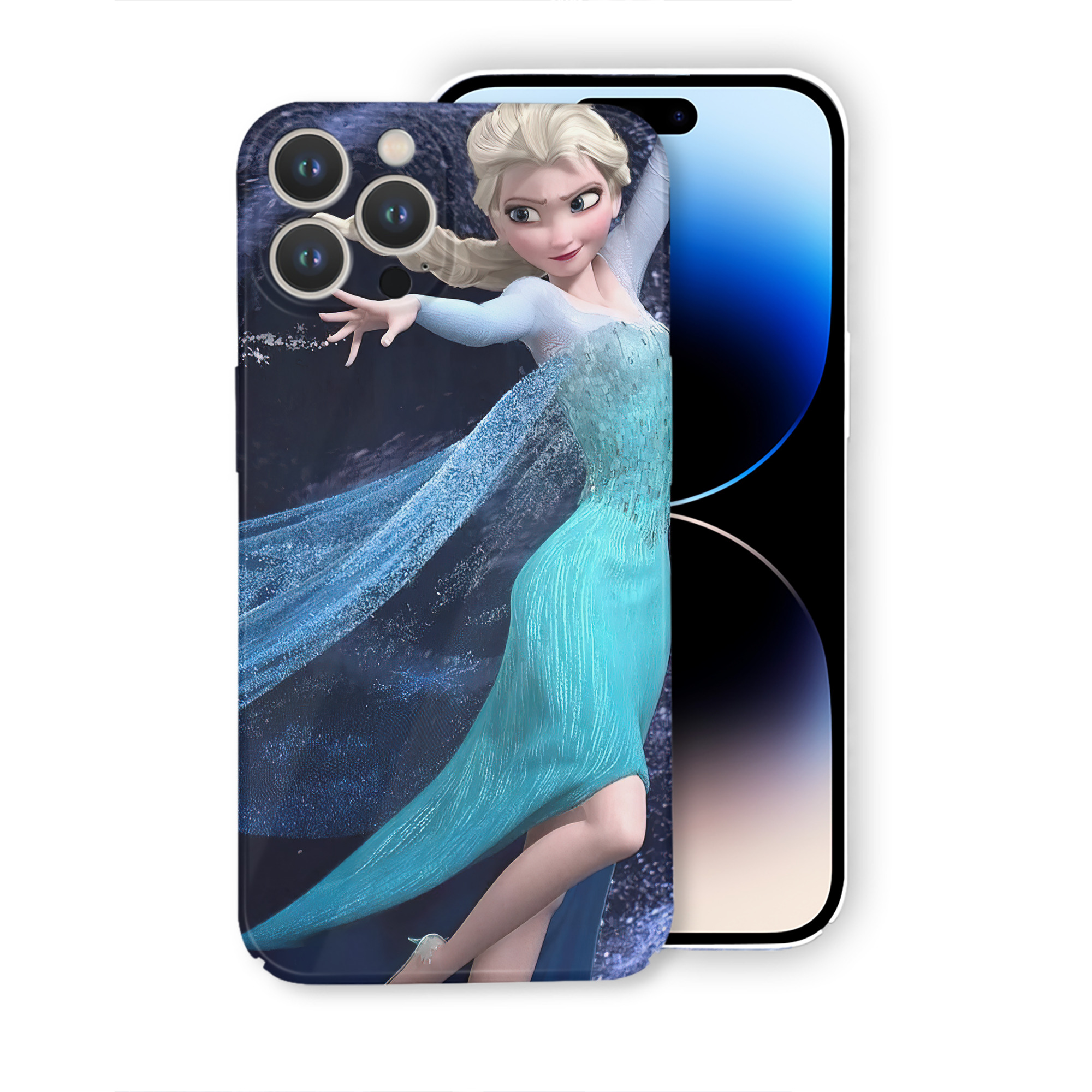 （画像用） アナと雪の女王 アンナ エルサ Frozen Anna Elsa 【iPhone 14シリーズ対応】ハードケース